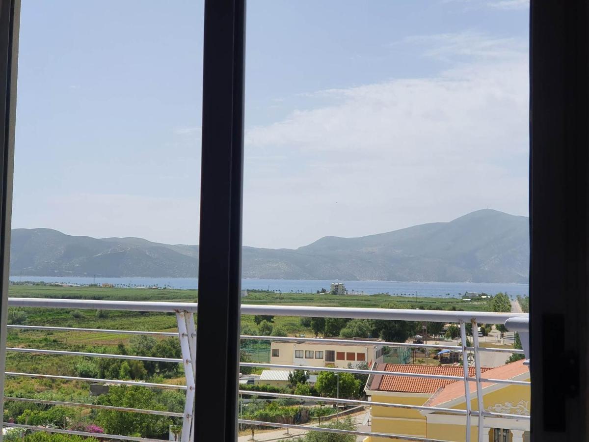 Mountain Meets Sea-Spectacular View In Orikum Apartment エクステリア 写真