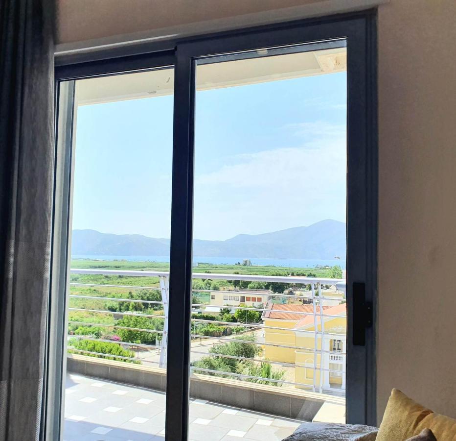 Mountain Meets Sea-Spectacular View In Orikum Apartment エクステリア 写真